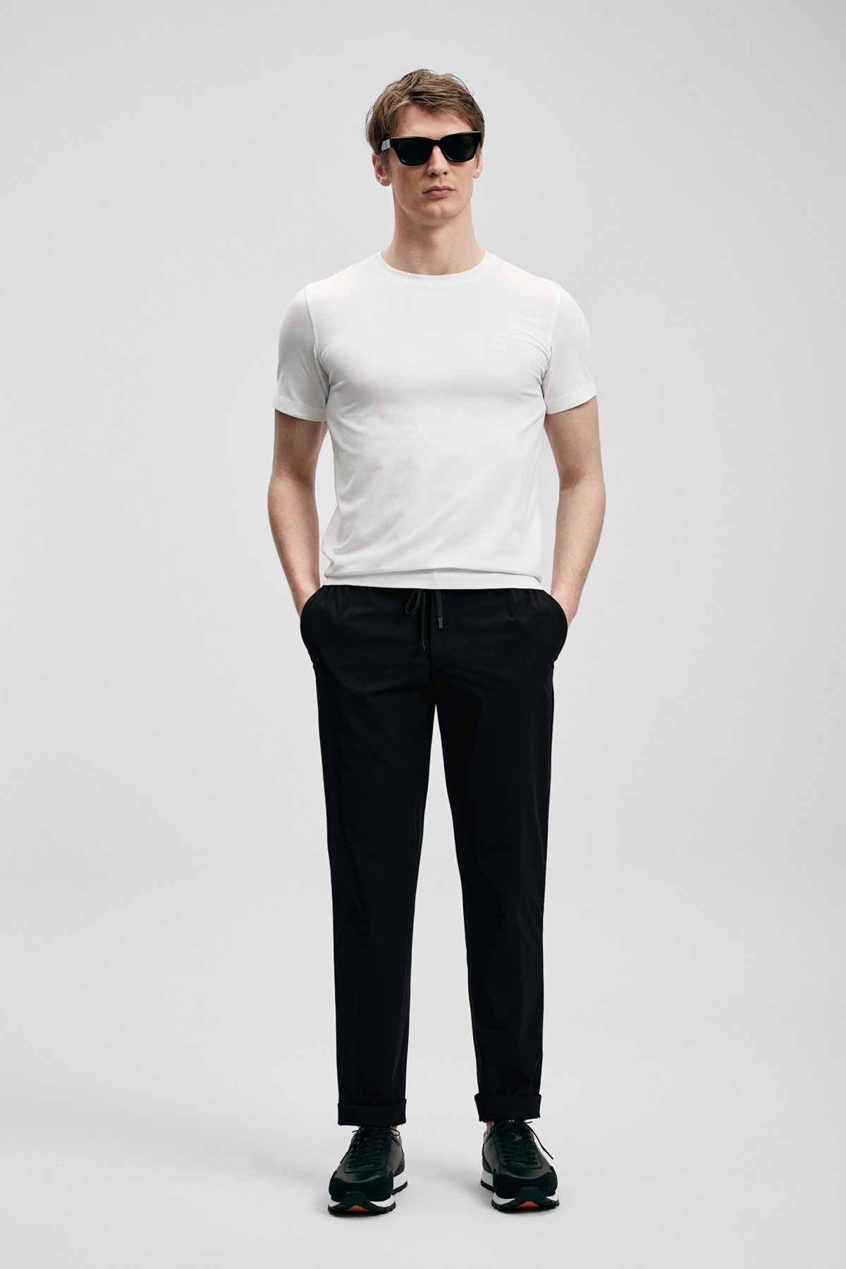 Lufian Erkek Daxon Smart Slim Fit Chino Pantolon 111190359 Siyah - 3