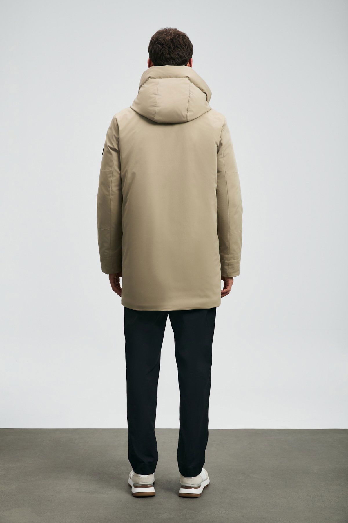 Lufian Erkek Donald Kaz Tüyü Mont 112120257 Bej - 5