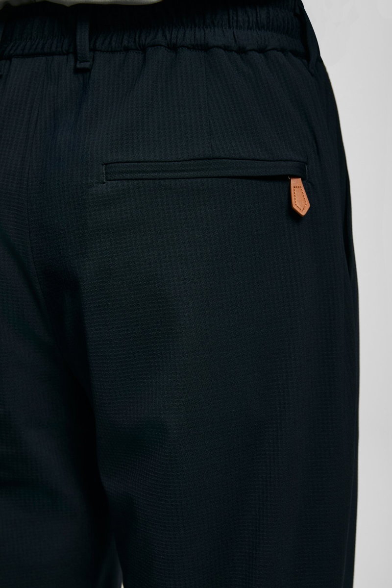 Lufian Erkek Evrıc Smart Slim Fit Chino Pantolon 111190361 Lacivert - 4