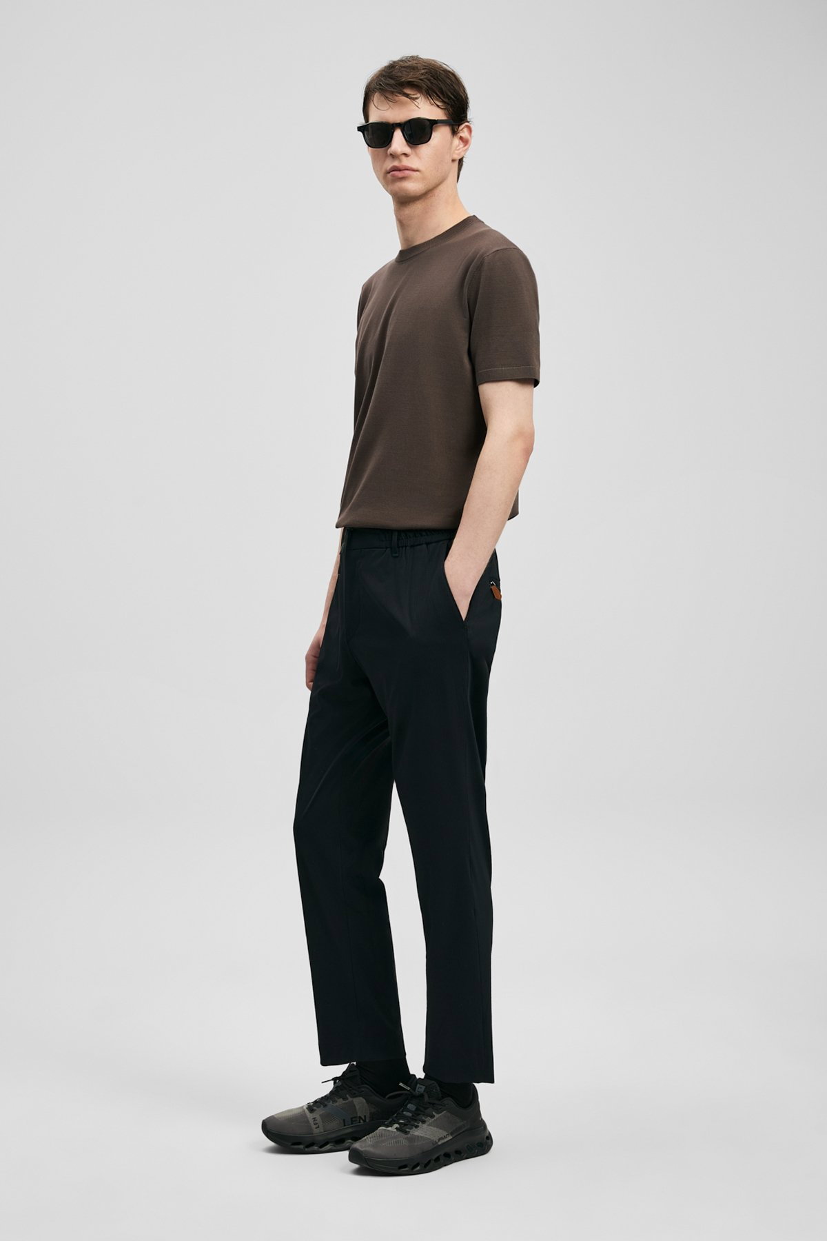 Lufian Erkek Evrıc Smart Slim Fit Chino Pantolon 111190361 Siyah - 2