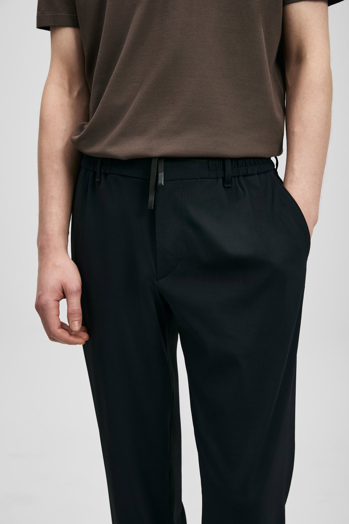 Lufian Erkek Evrıc Smart Slim Fit Chino Pantolon 111190361 Siyah - 4