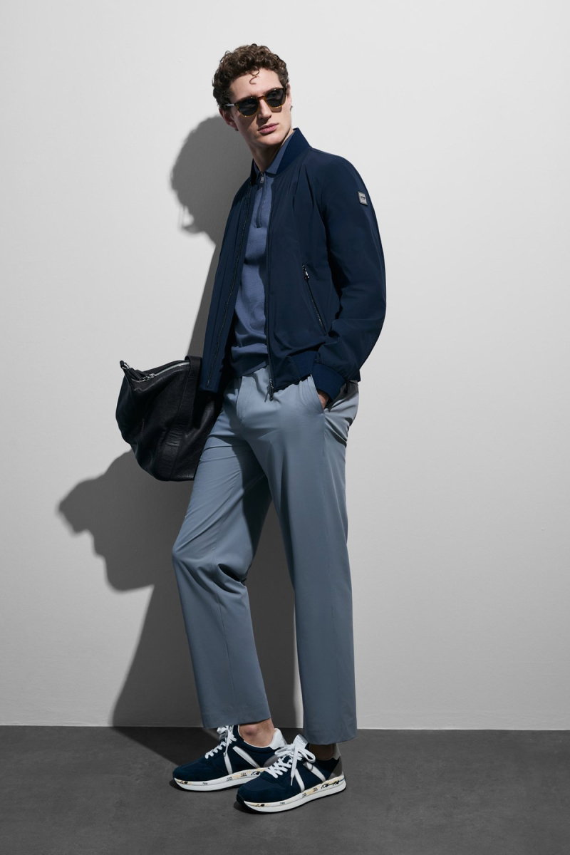 Lufian Erkek Fenrıc Smart Slim Fit Chino Pantolon 111190362 Gri - Lufian