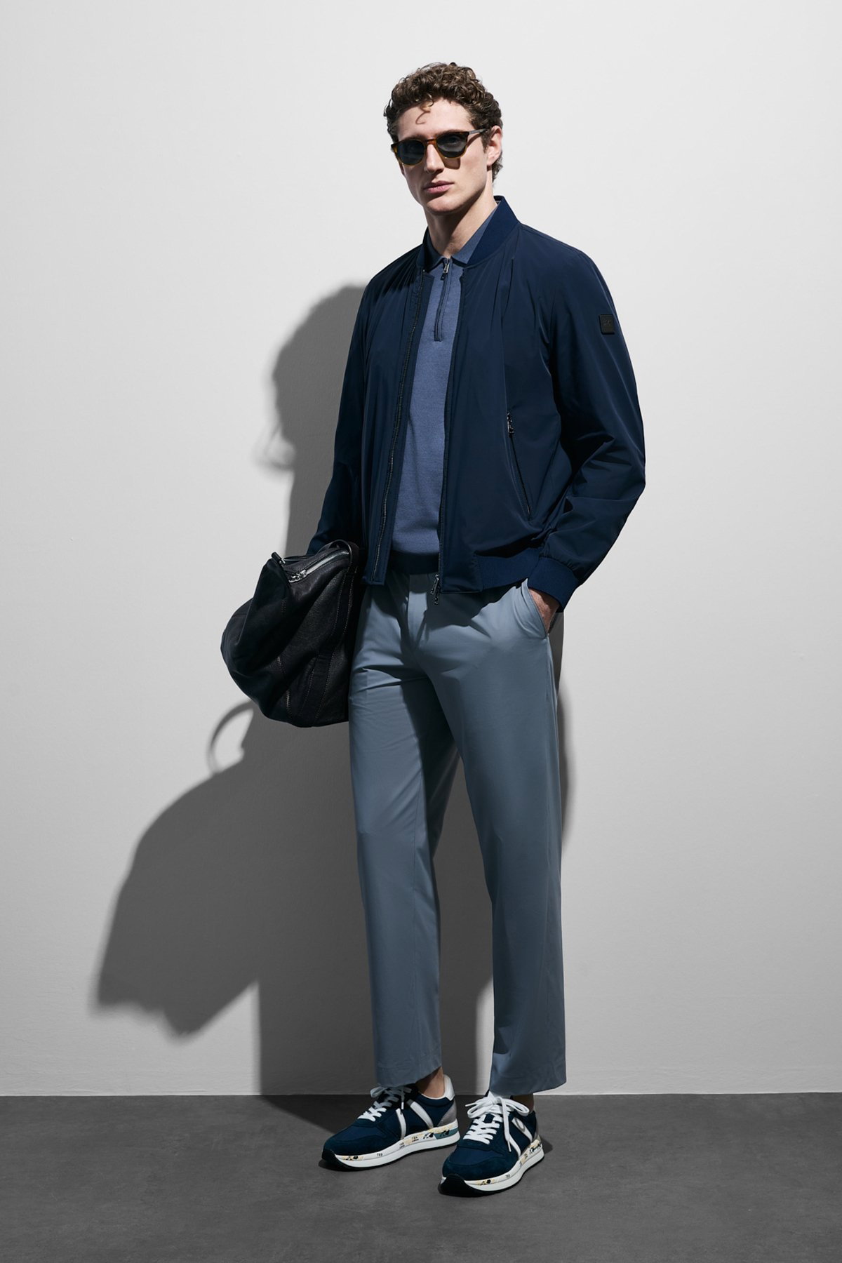 Lufian Erkek Fenrıc Smart Slim Fit Chino Pantolon 111190362 Gri - 3
