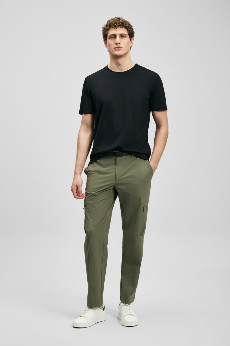 Lufian Erkek Fınto Modern Grafik T-Shirt 111020323 Siyah - 3