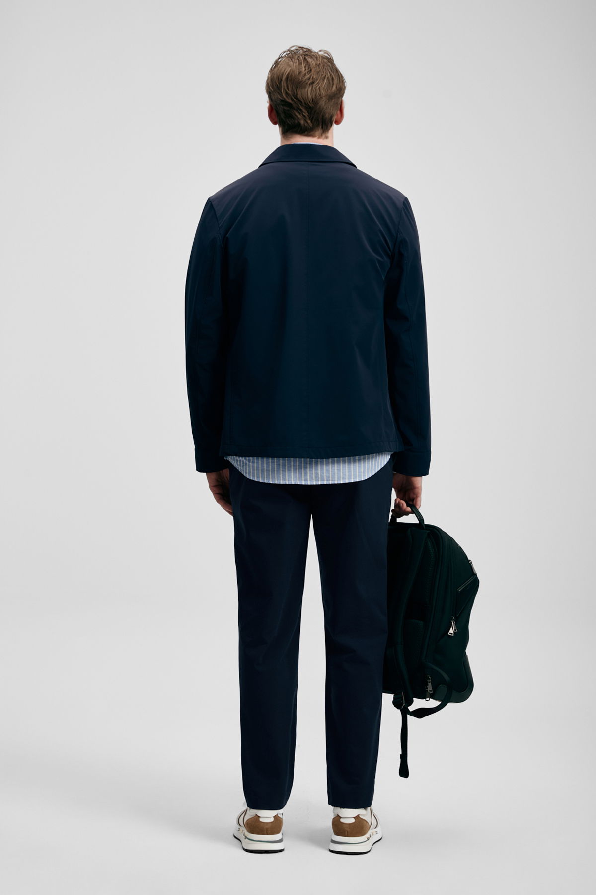 Lufian Erkek Flex Gömlek Ceket 111120072 Lacivert - 4