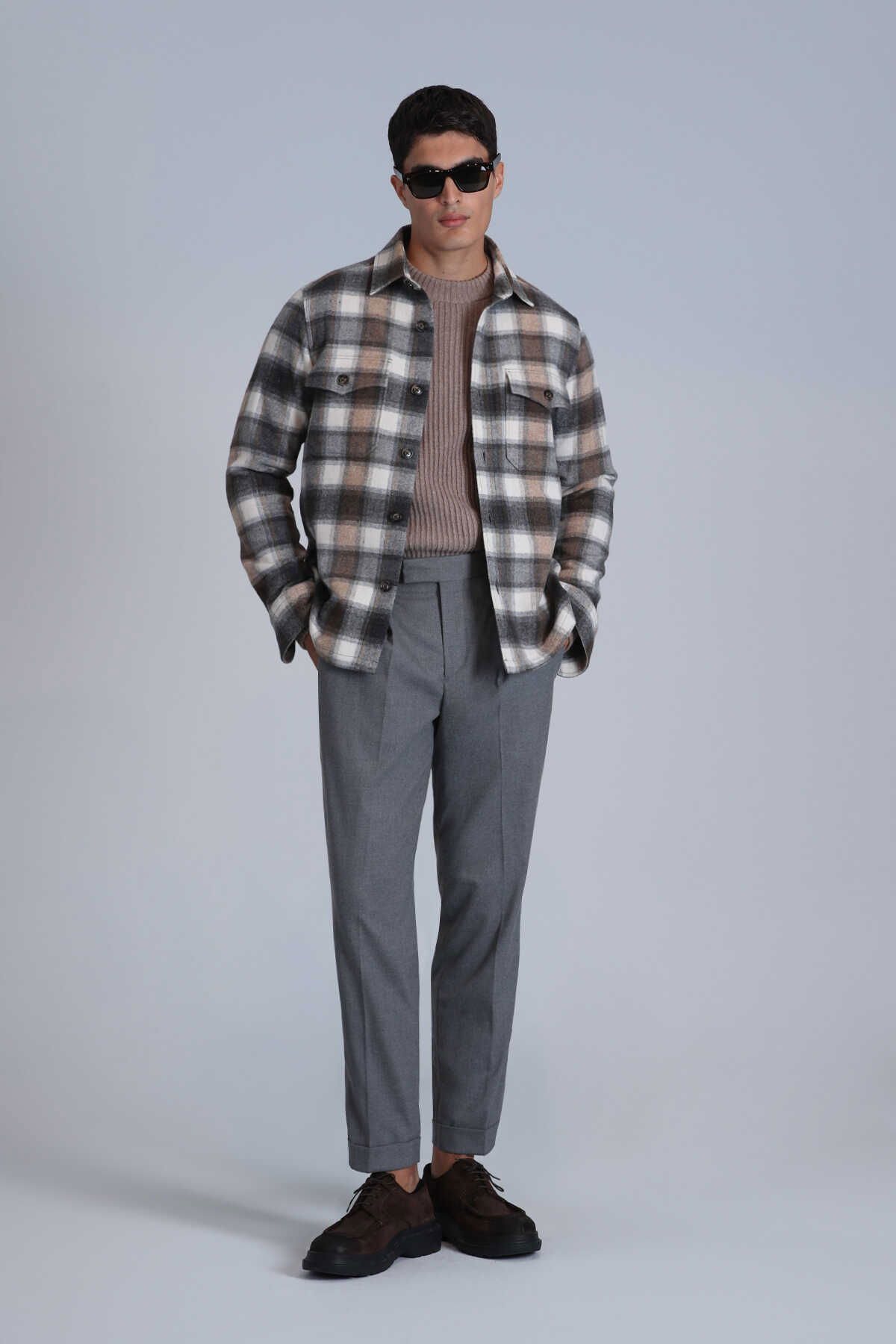 Lufian Erkek Fresher Basic Slim Fit Gömlek 112010658 Kum - 2