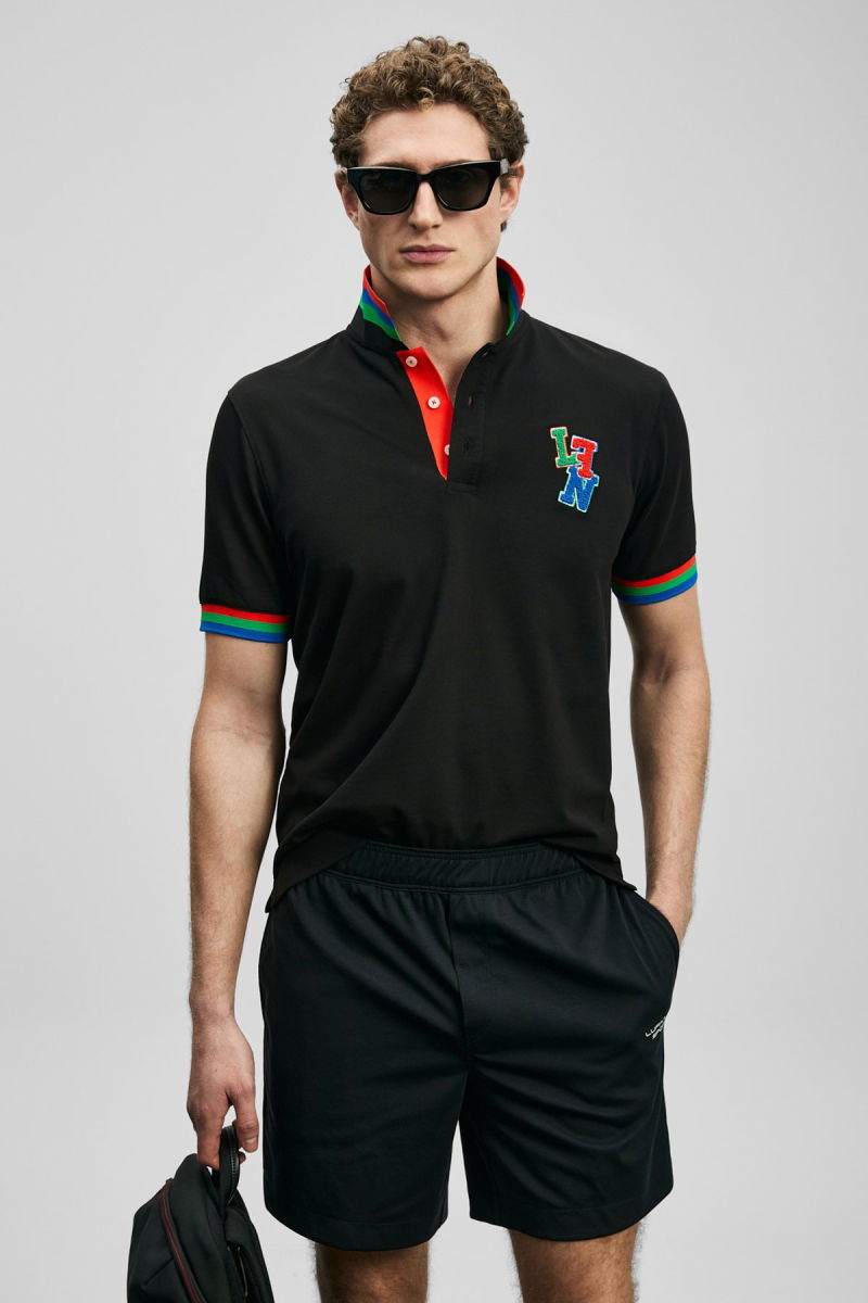 Lufian Erkek Fun Smart Polo T-Shirt 111040231 Siyah - 2