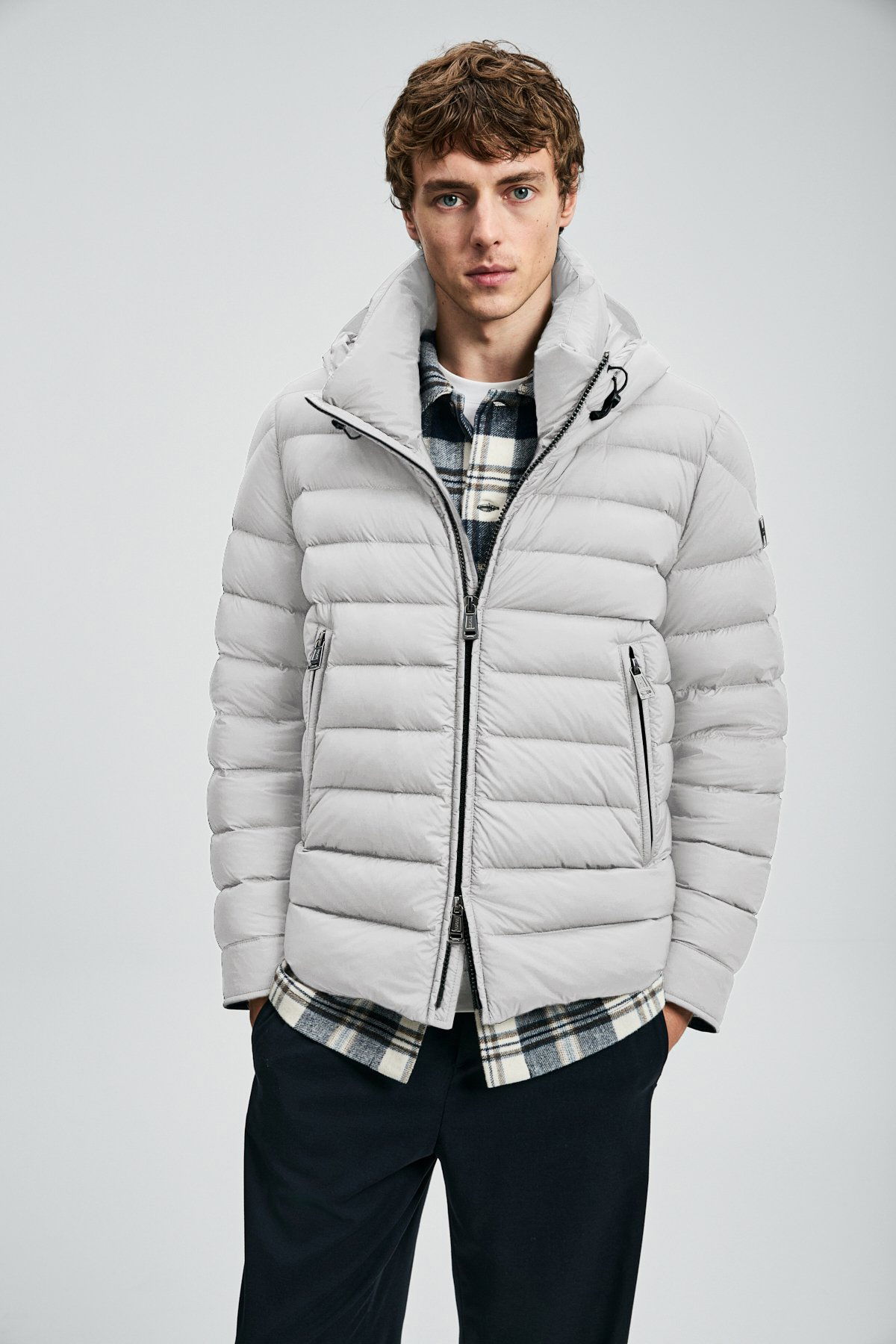 Lufian Erkek Gabrıel Kaz Tüyü Mont 112120259 Taş - 1