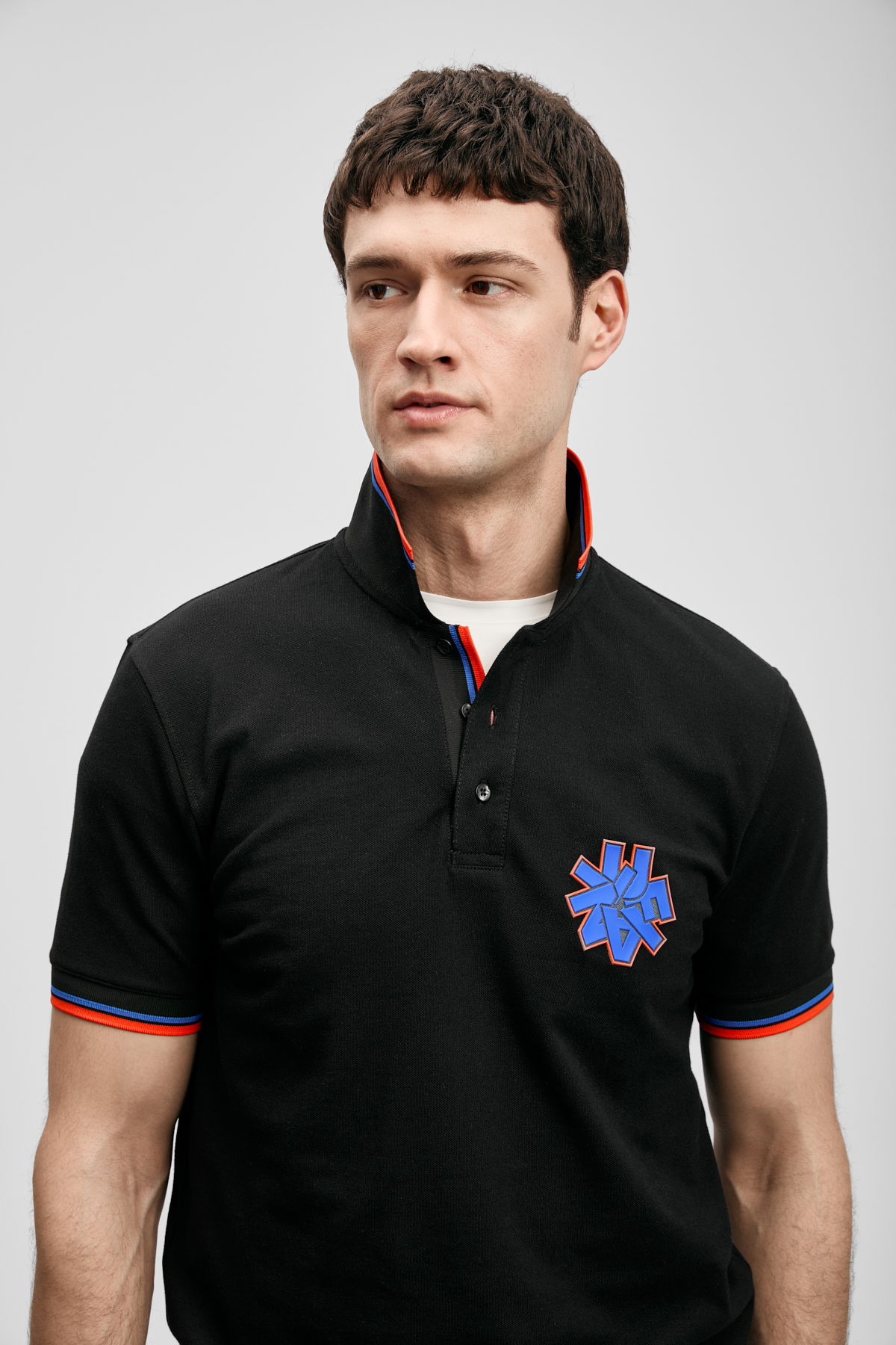 Lufian Erkek Gavın Smart Polo T-Shirt 111040244 Siyah - 3