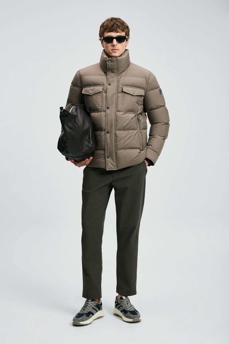 Lufian Erkek Genıous Kaz Tüyü Mont 112120258 Toprak - 3