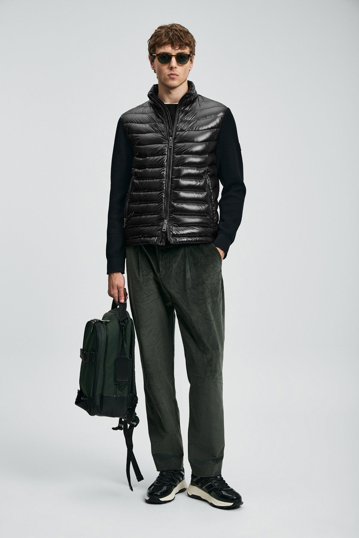 Lufian Erkek Glenn Kaz Tüyü Mont 112120243 Siyah - 1