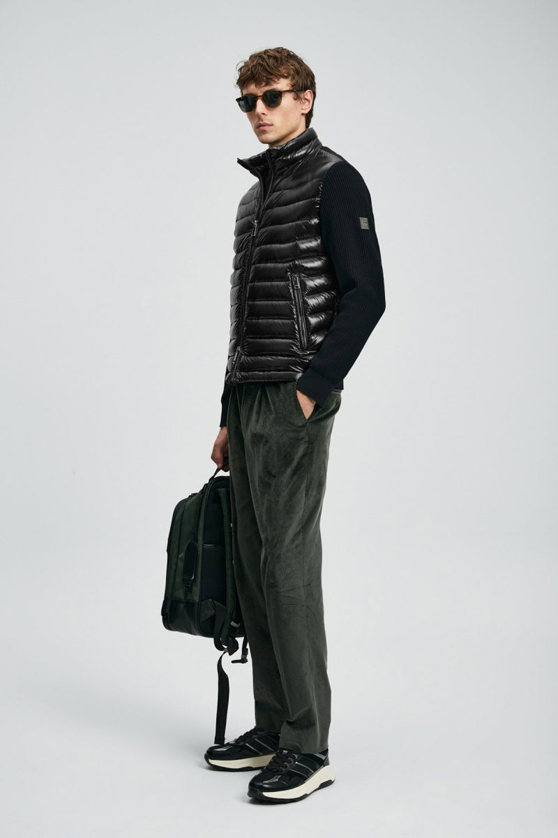 Lufian Erkek Glenn Kaz Tüyü Mont 112120243 Siyah - 2