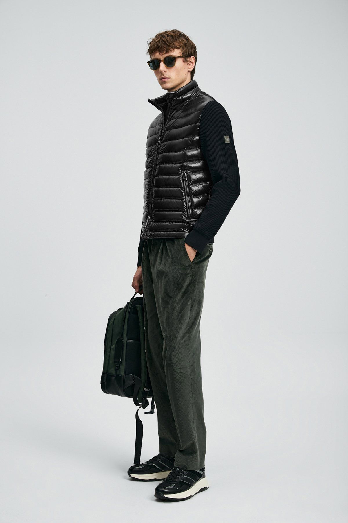 Lufian Erkek Glenn Kaz Tüyü Mont 112120243 Siyah - 2