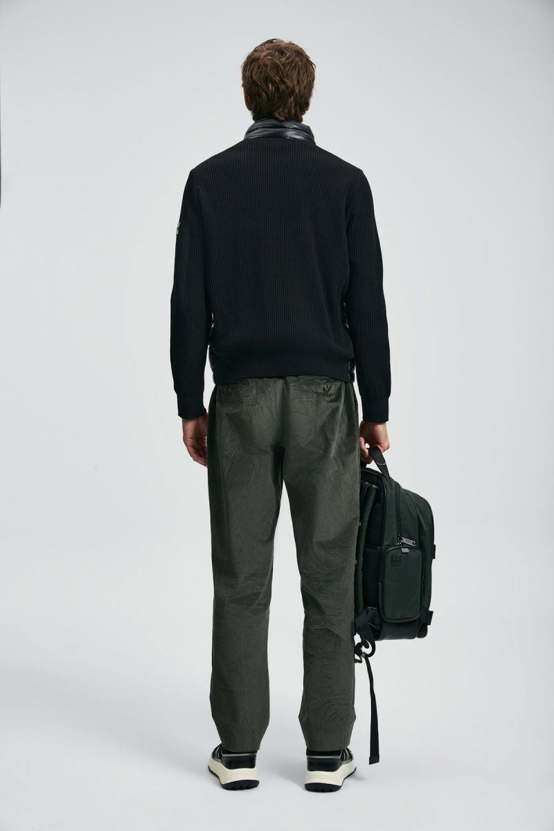 Lufian Erkek Glenn Kaz Tüyü Mont 112120243 Siyah - 4