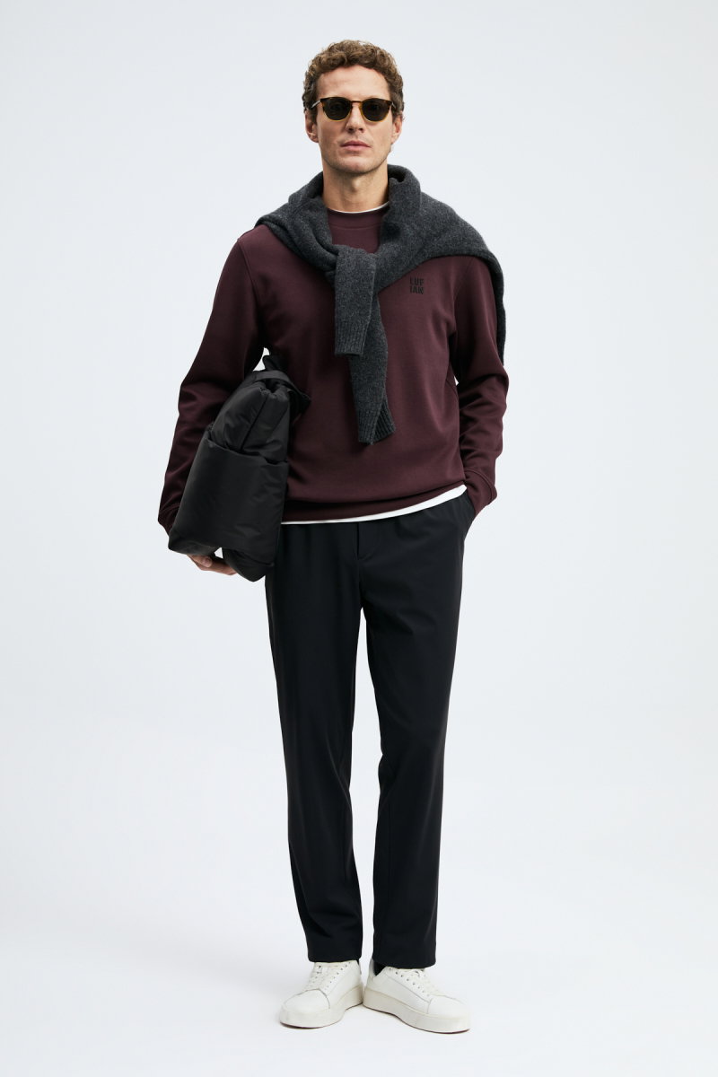 Lufian Erkek Grand Sweatshirt Mor - 3