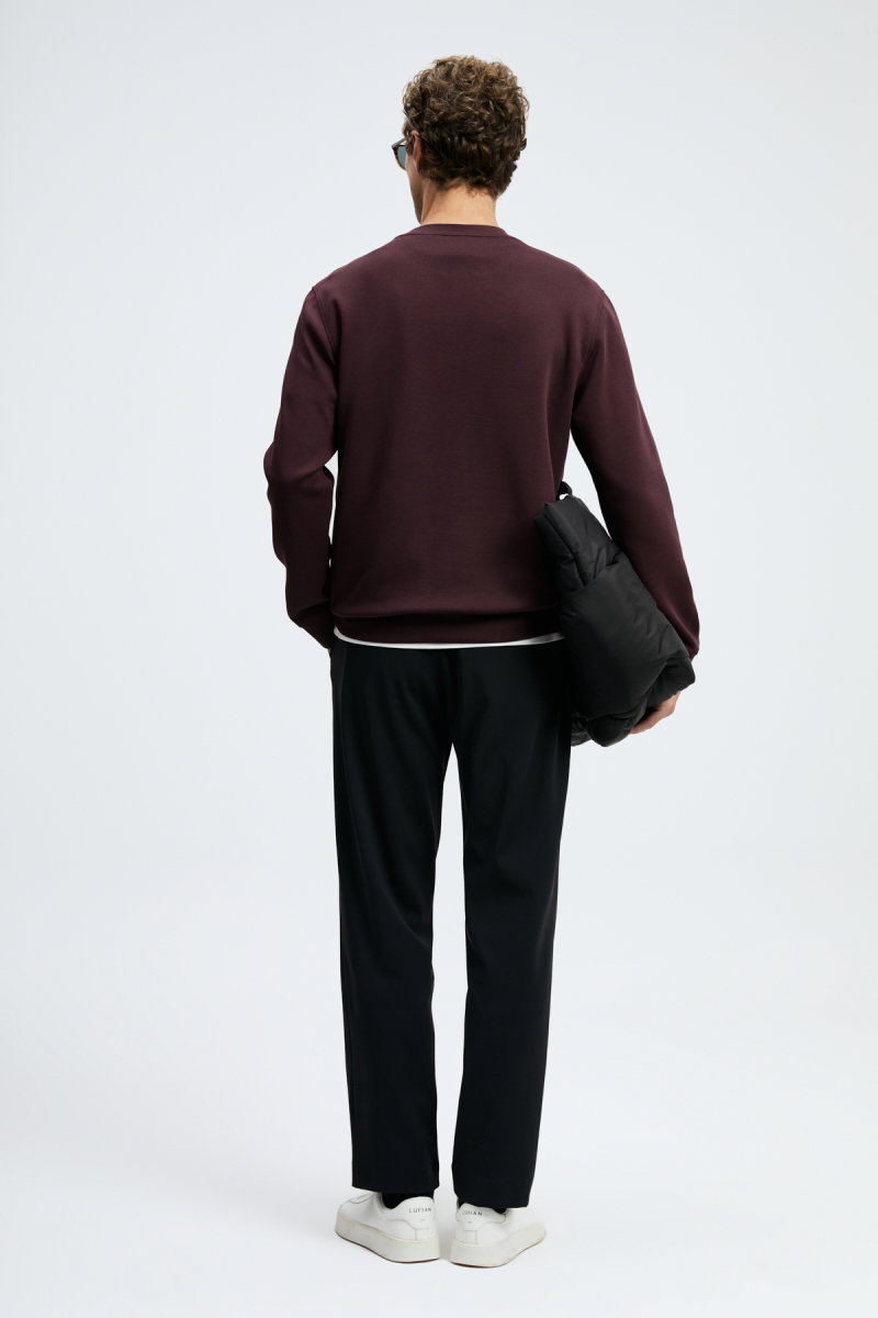 Lufian Erkek Grand Sweatshirt Mor - 5