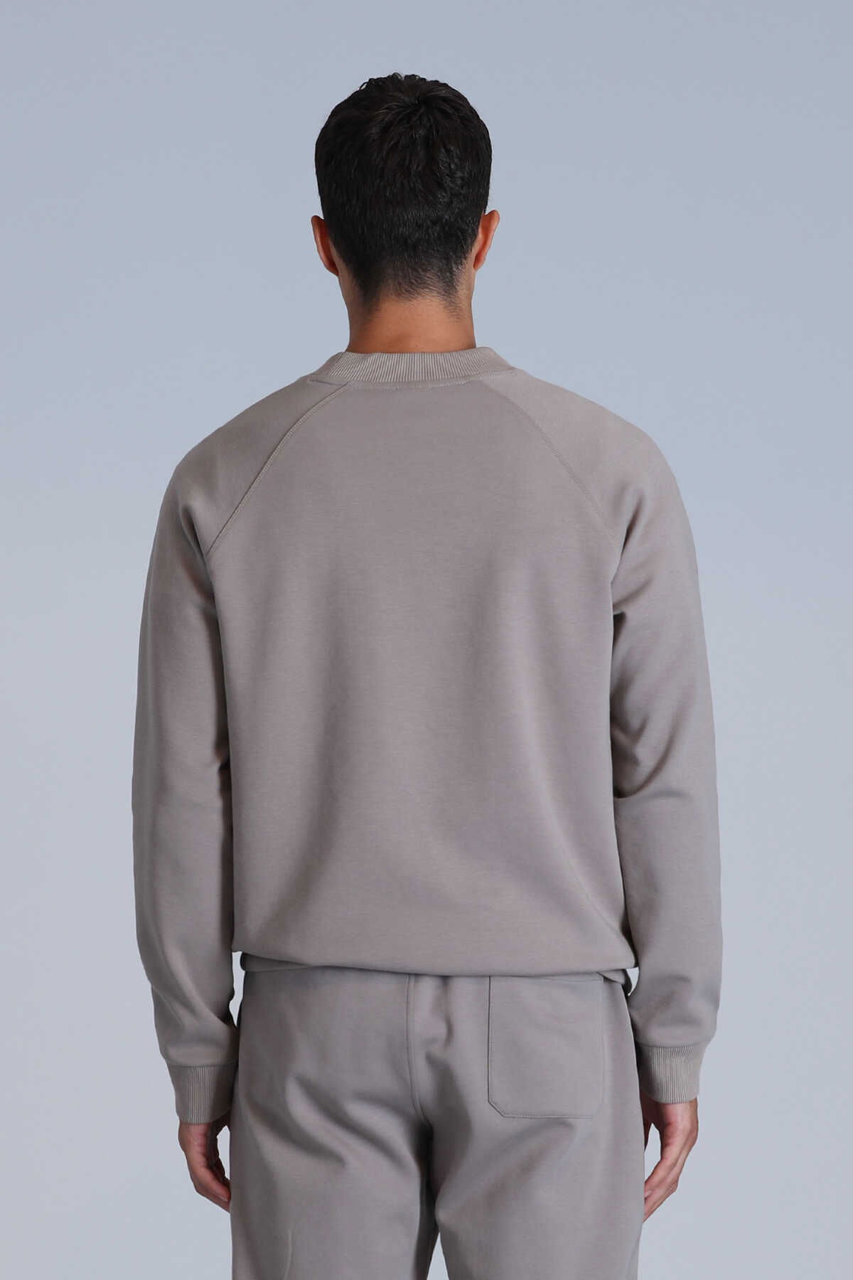 Lufian Erkek Grant Sweatshirt 112030154 Vizon - 4