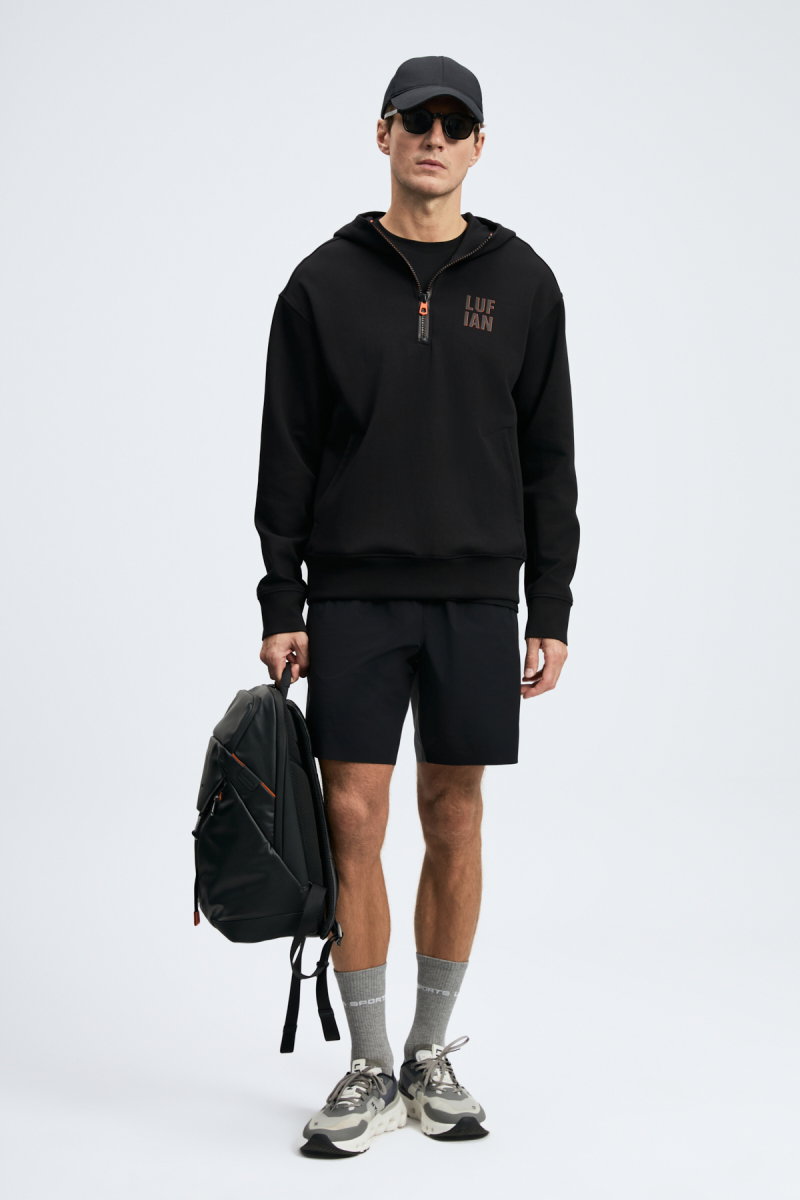 Lufian Erkek Grayson Sweatshirt Siyah - Lufian