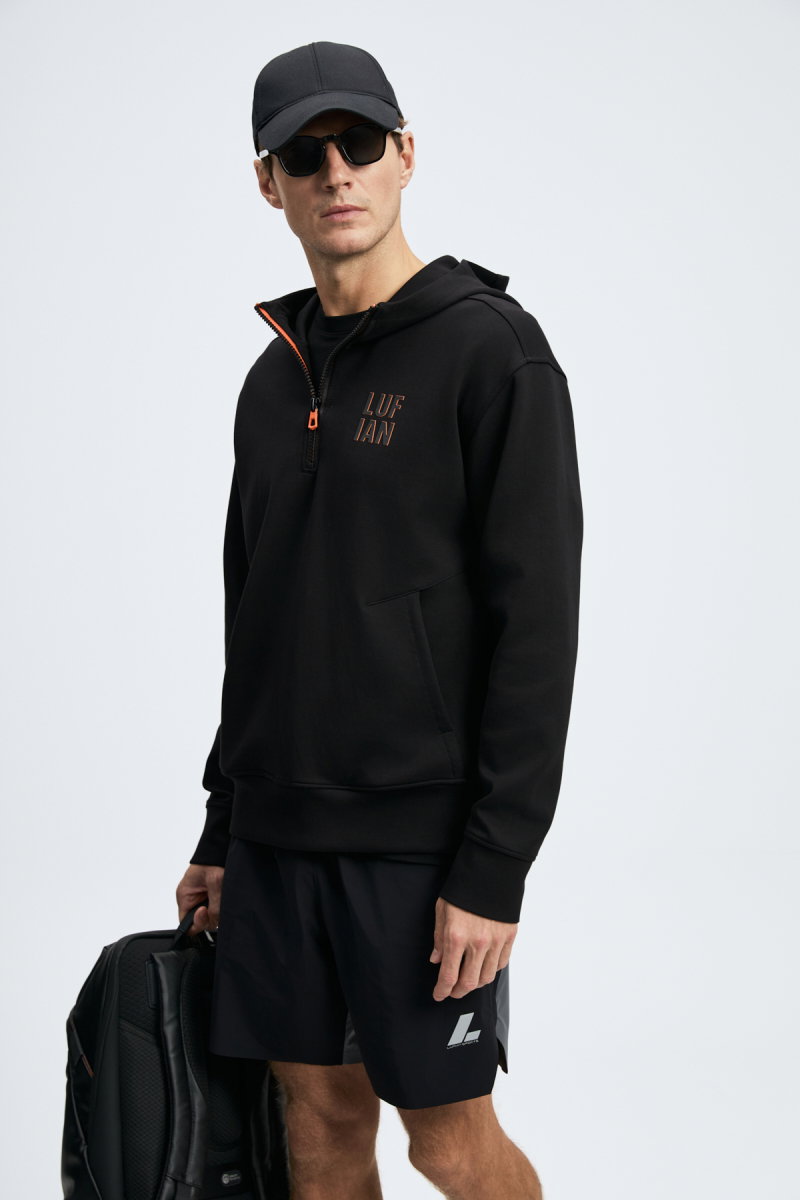 Lufian Erkek Grayson Sweatshirt Siyah - 2
