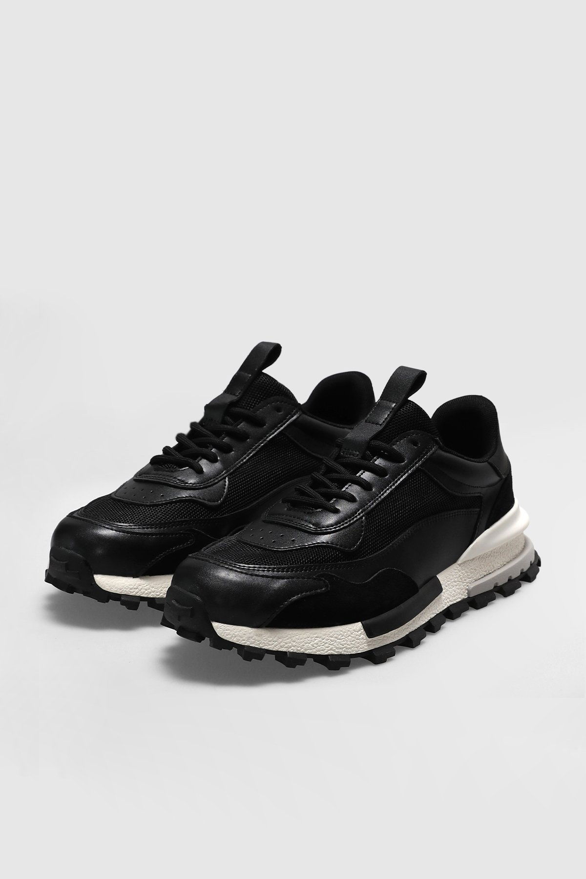 Lufian Erkek Henry Sneaker Ayakkabı 111230265 Siyah - 4