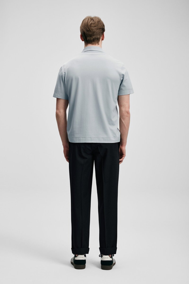 Lufian Erkek Hudson Smart Polo T-Shirt 111040234 Taş - 4