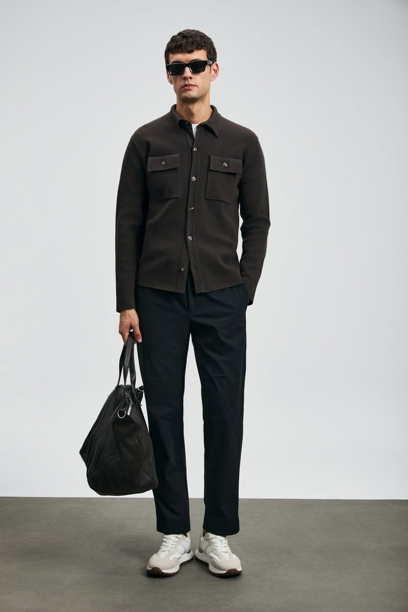 Lufian Erkek Igor Hırka 112100076 Kahverengi - 2