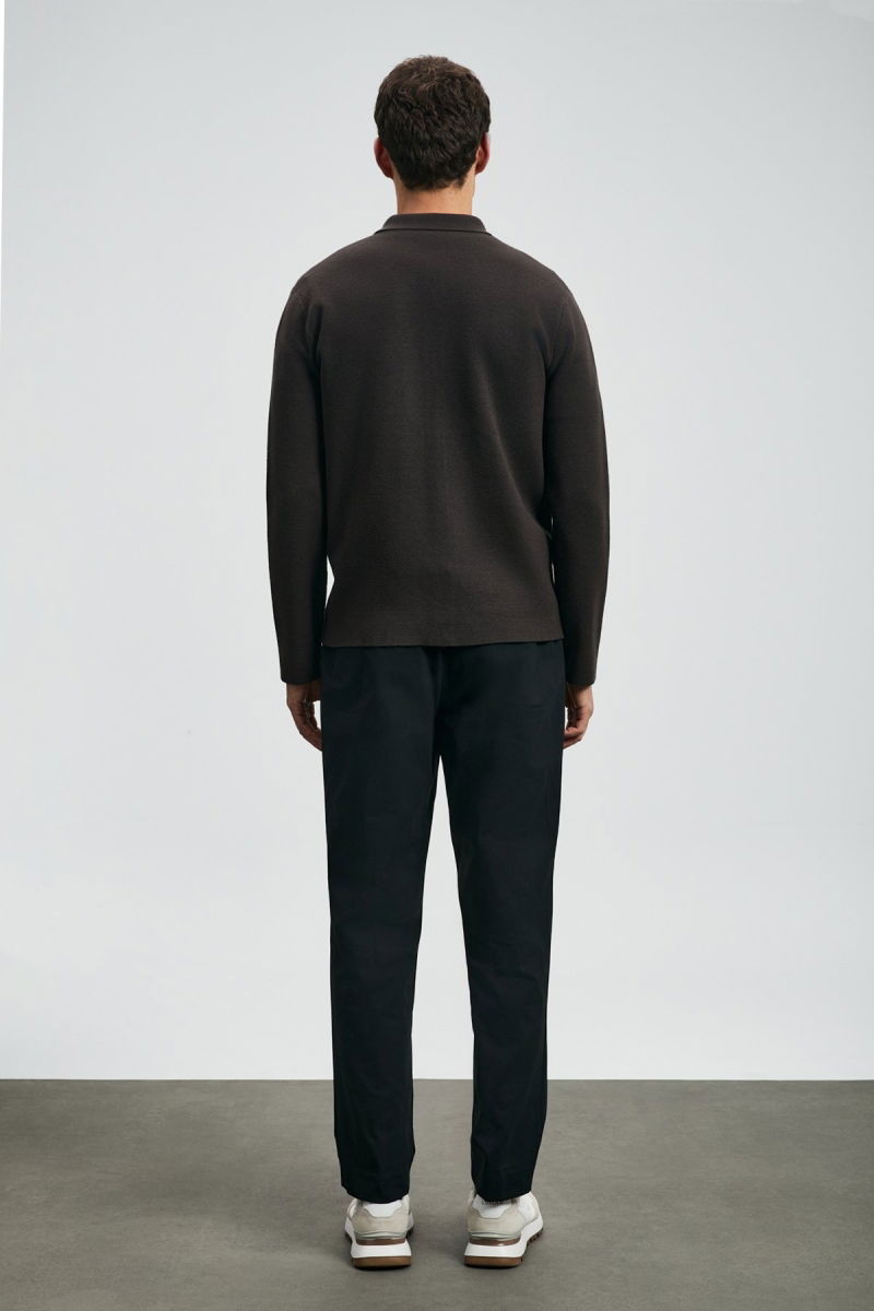 Lufian Erkek Igor Hırka 112100076 Kahverengi - 4