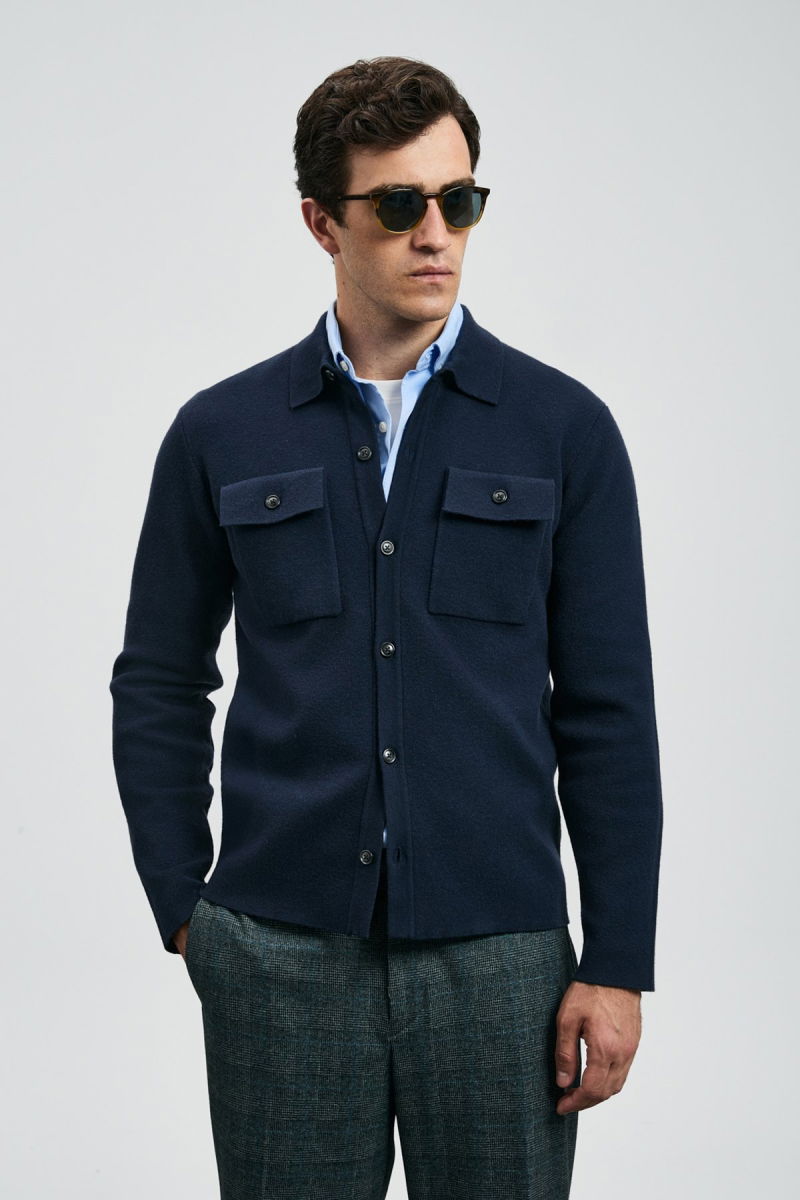 Lufian Erkek Igor Hırka 112100076 Lacivert - 3