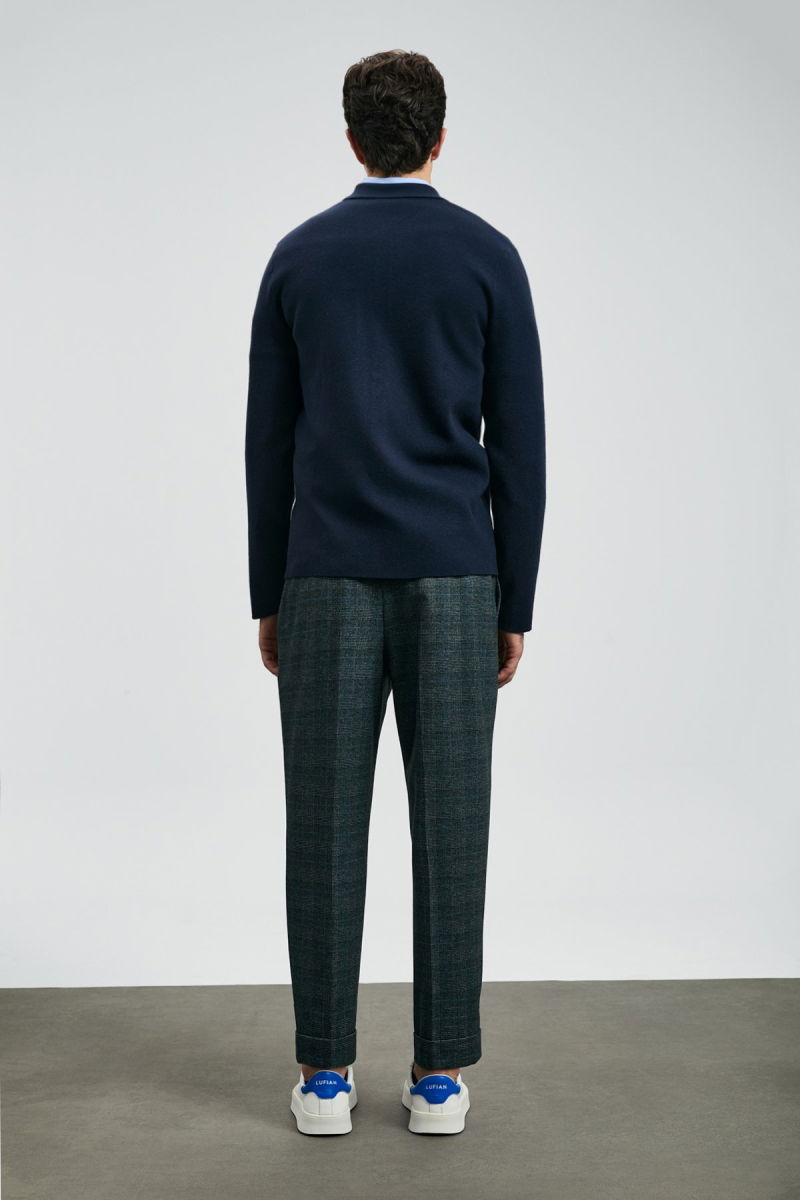 Lufian Erkek Igor Hırka 112100076 Lacivert - 4