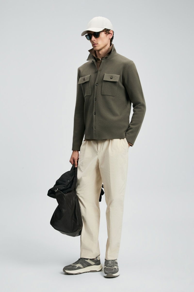 Lufian Erkek Igor Hırka 112100076 Yeşil - 3