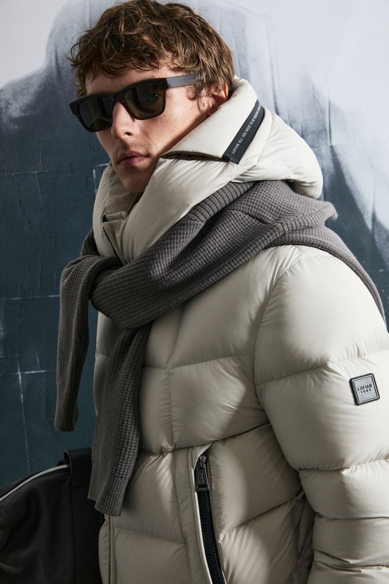 Lufian Erkek Jacop Kaz Tüyü Mont 112120251 Taş - 2