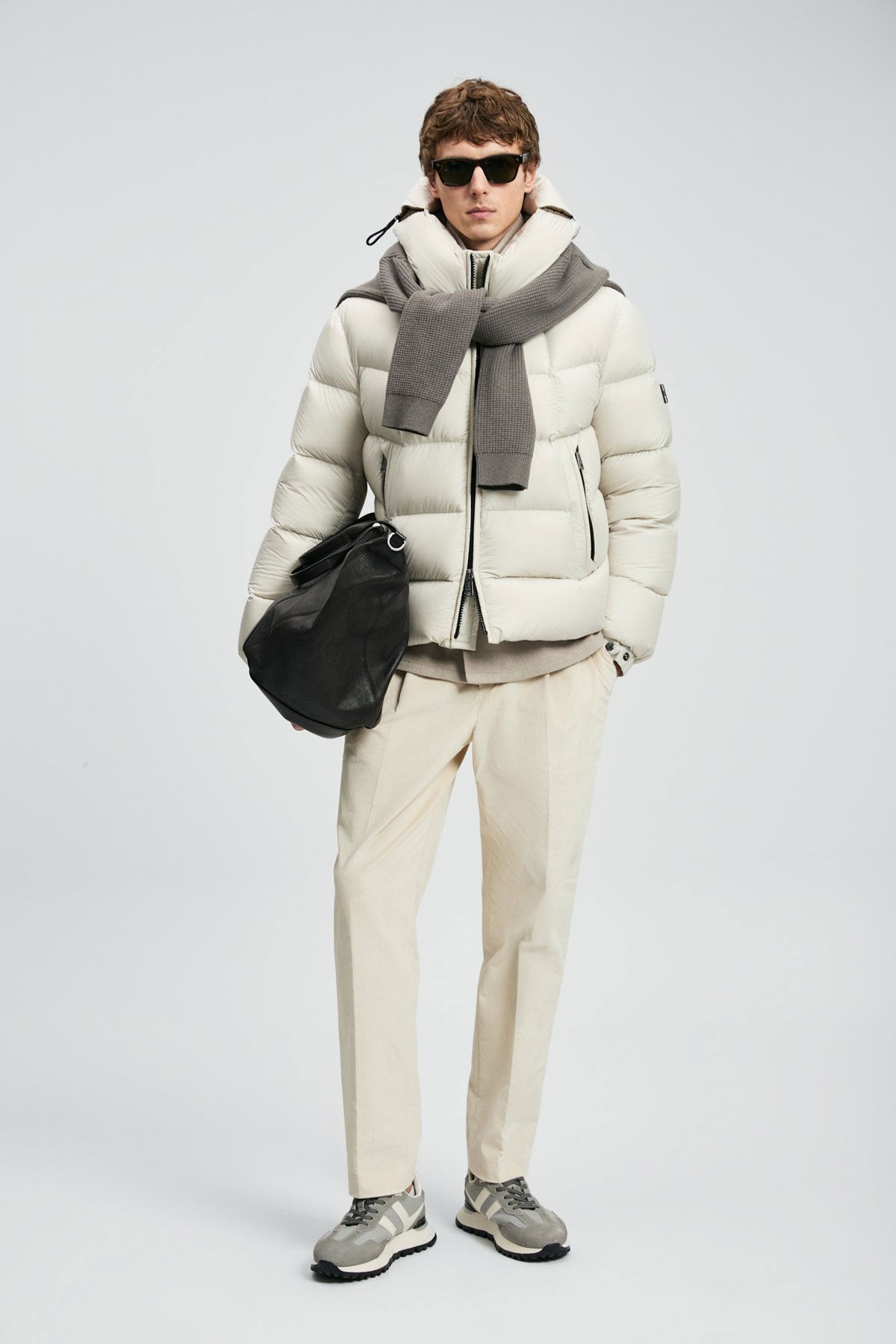 Lufian Erkek Jacop Kaz Tüyü Mont 112120251 Taş - 3