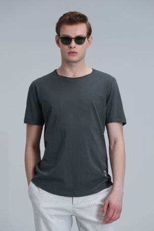 Lufian Erkek Junya Basic T-Shirt 111020203 Yeşil 