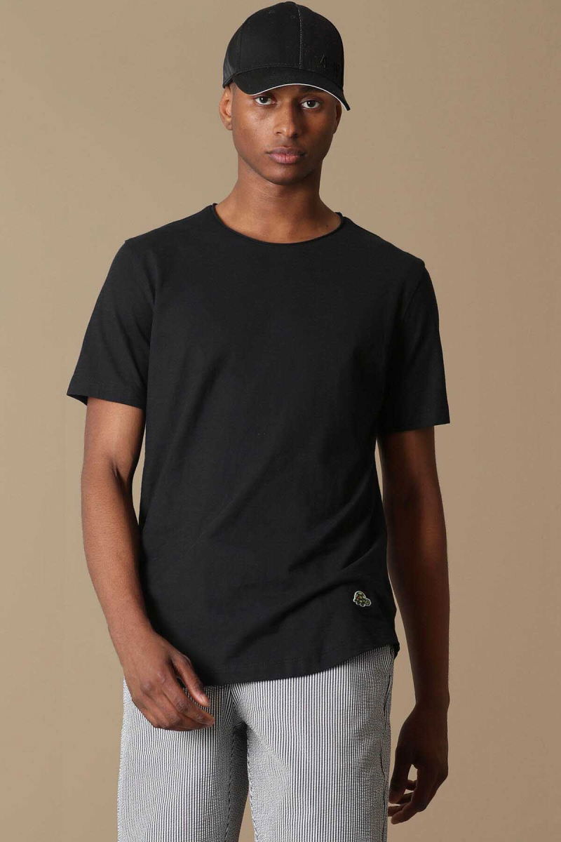 Lufian Erkek Junya Basic T-Shirt 627111020134 Siyah - 1