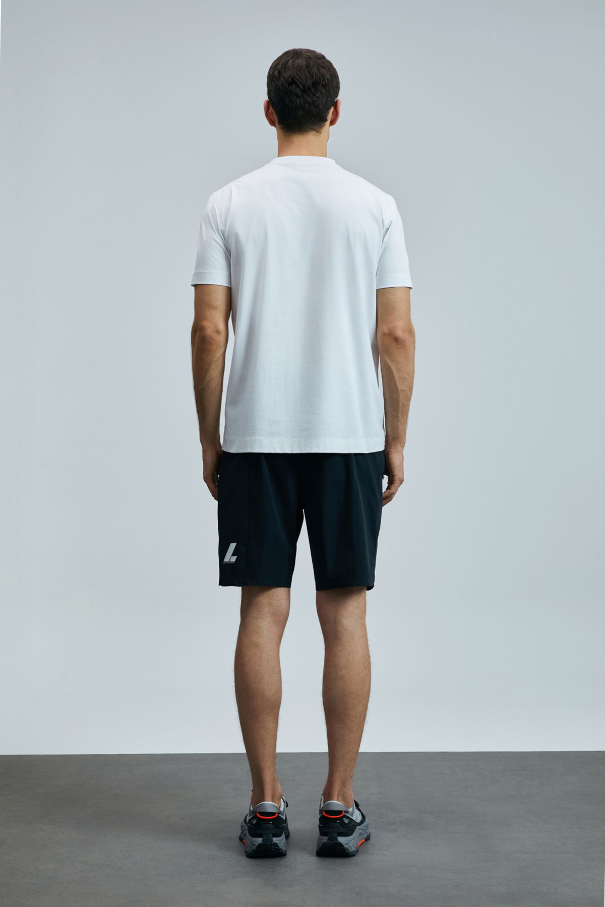Lufian Erkek Justın Modern Grafik T-Shirt 111020231 Beyaz - 4