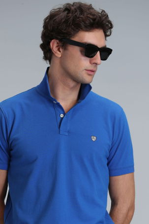 Lufian Erkek Laon Smart Polo T-Shirt 111040164 Saks - 3