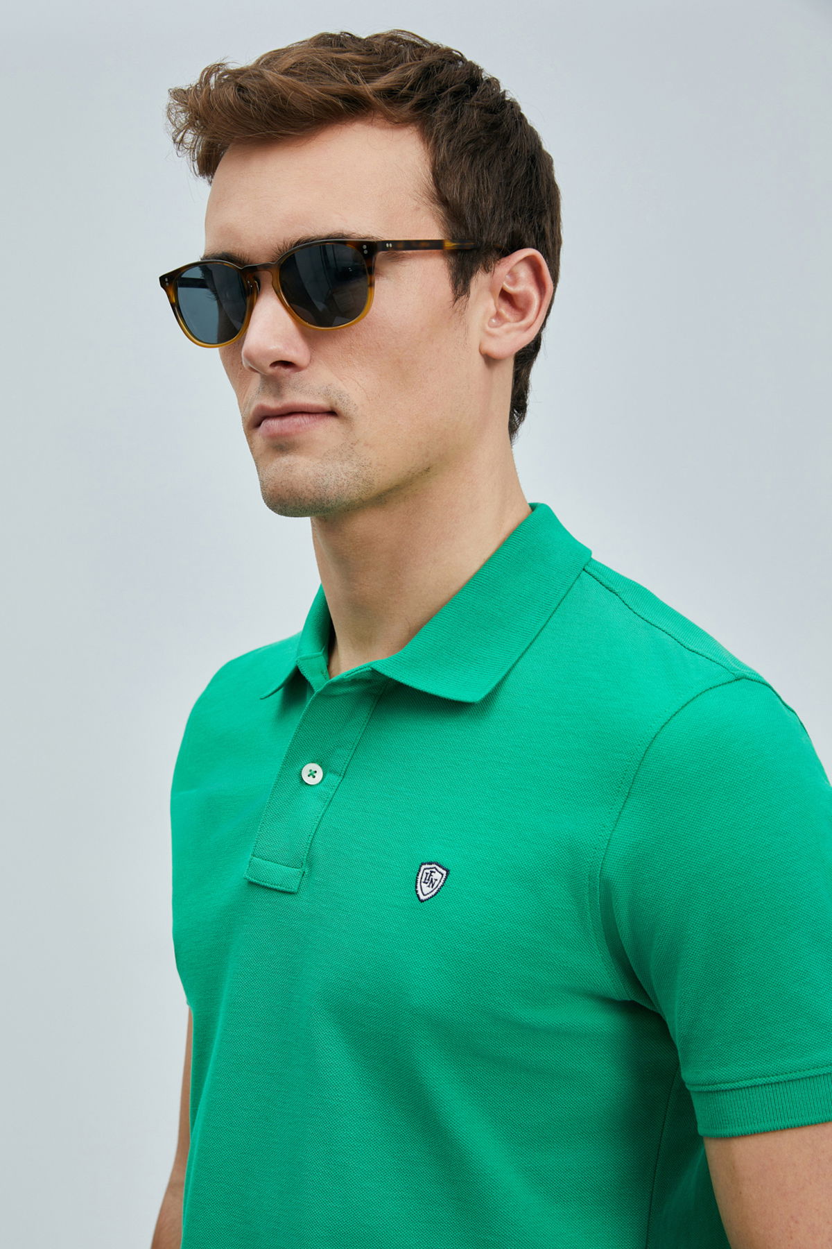 Lufian Erkek Laon Smart Polo T-Shirt 111040206 Açık Yeşil - 3