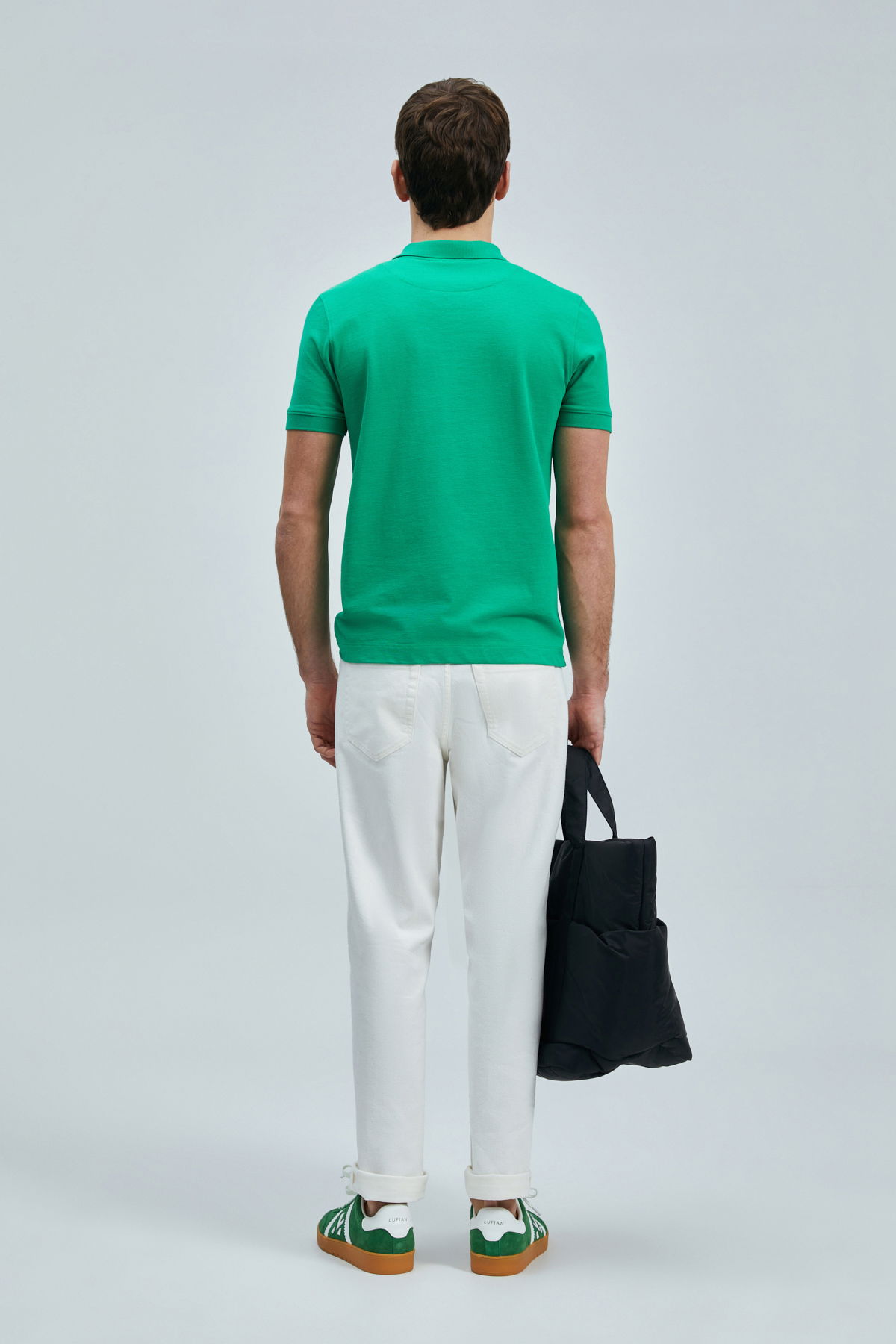 Lufian Erkek Laon Smart Polo T-Shirt 111040206 Açık Yeşil - 4