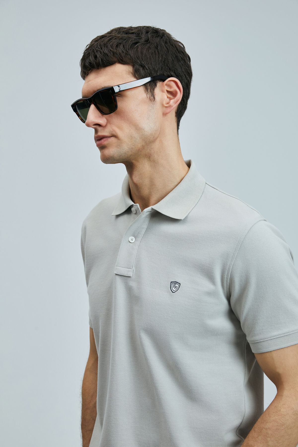 Lufian Erkek Laon Smart Polo T-Shirt 111040206 Bej - 3
