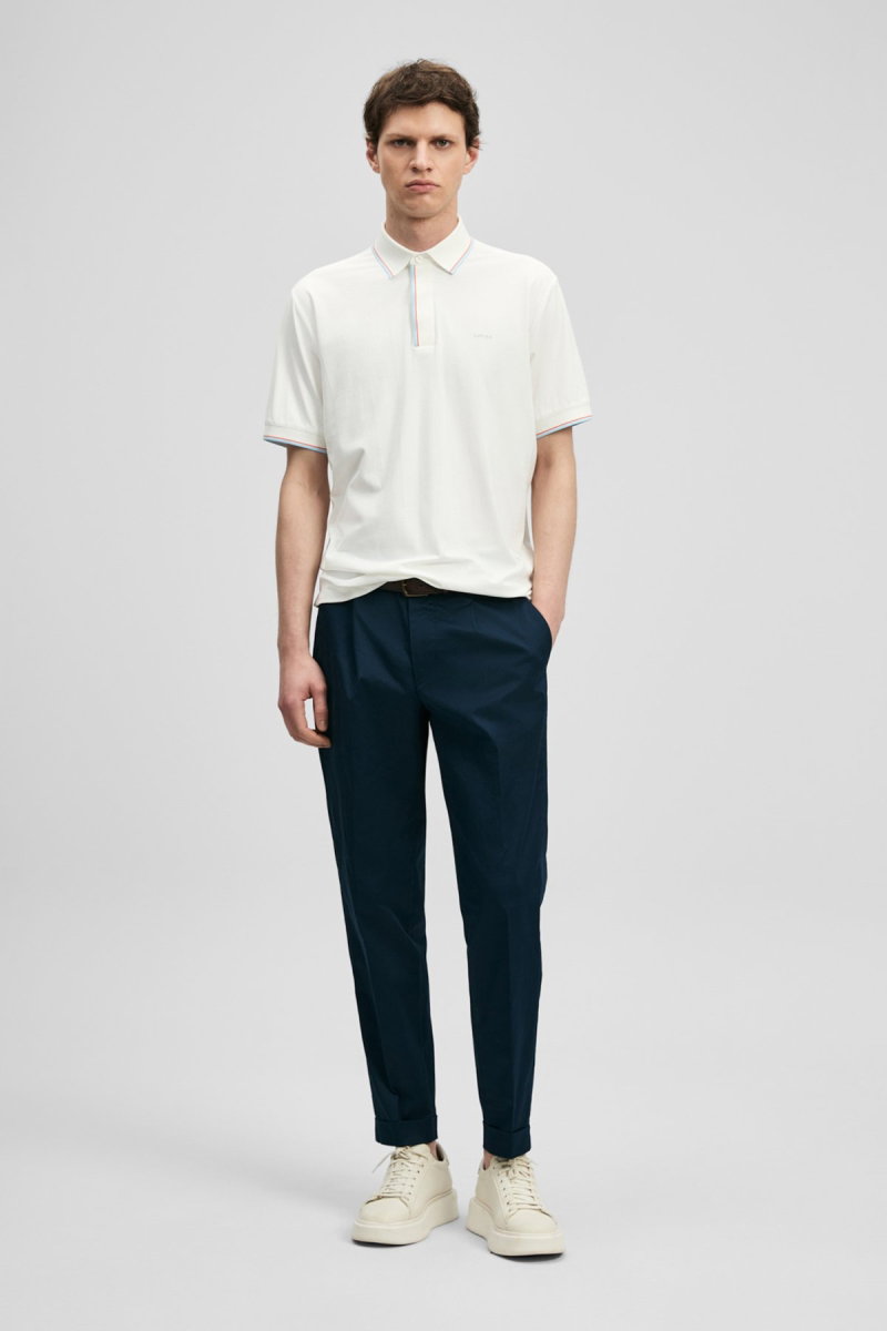 Lufian Erkek Levı Smart Polo T-Shirt 111040238 Beyaz - 2