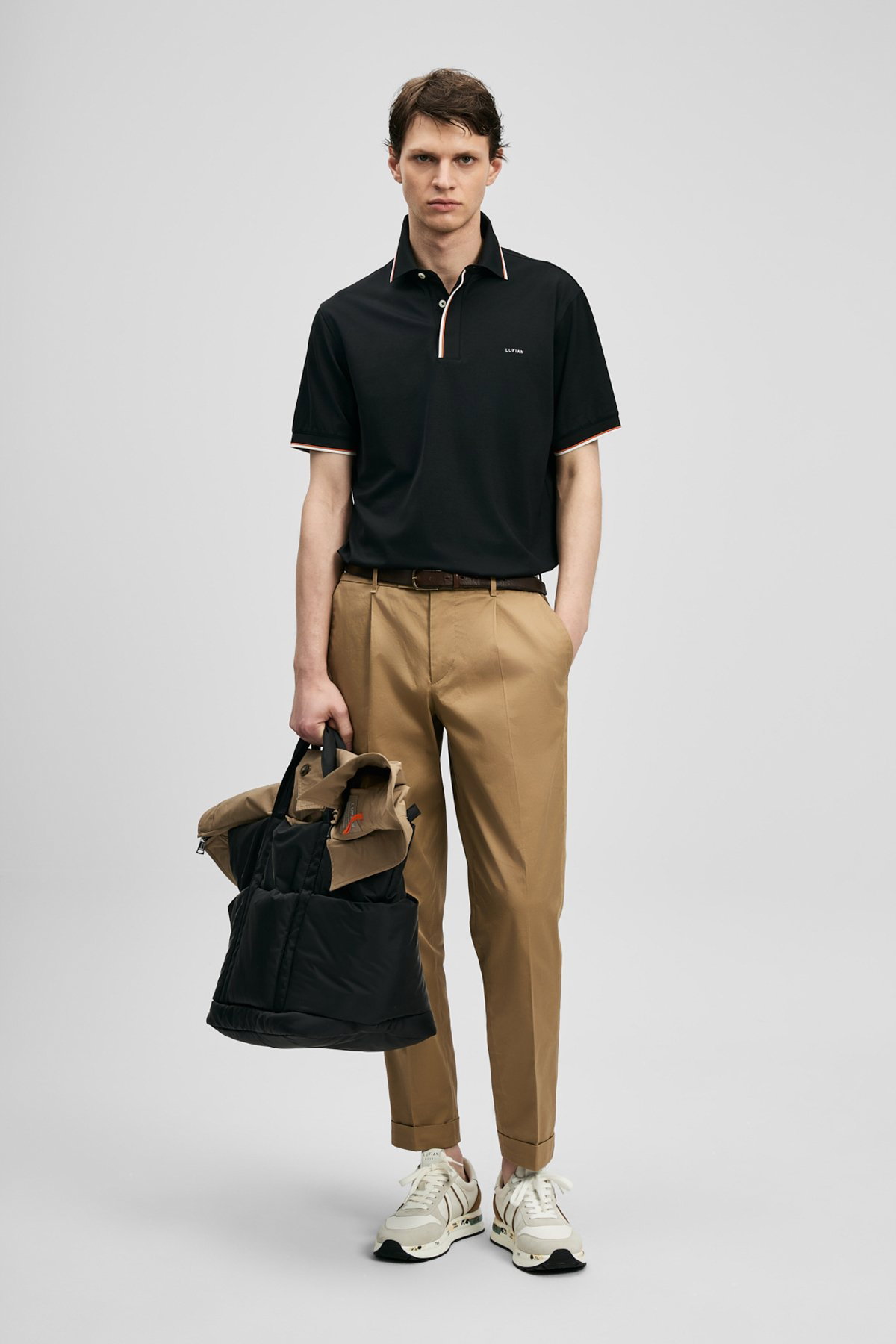 Lufian Erkek Levı Smart Polo T-Shirt 111040238 Siyah - 3