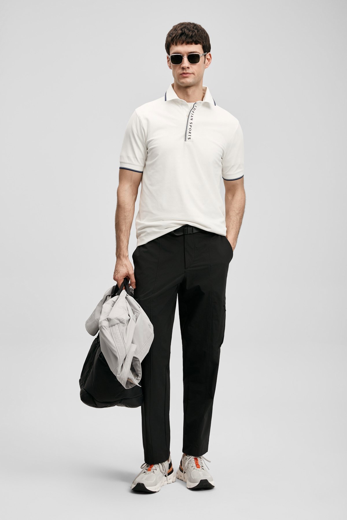 Lufian Erkek Lord Smart Polo T-Shirt 111040252 Kırık Beyaz - 2