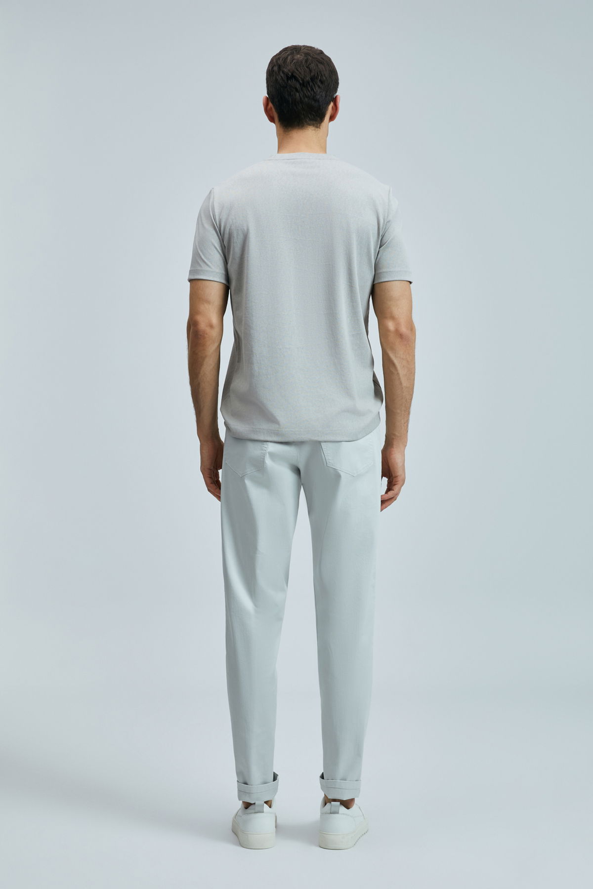 Lufian Erkek Love Modern Grafik T-Shirt 111020238 Bej - 4