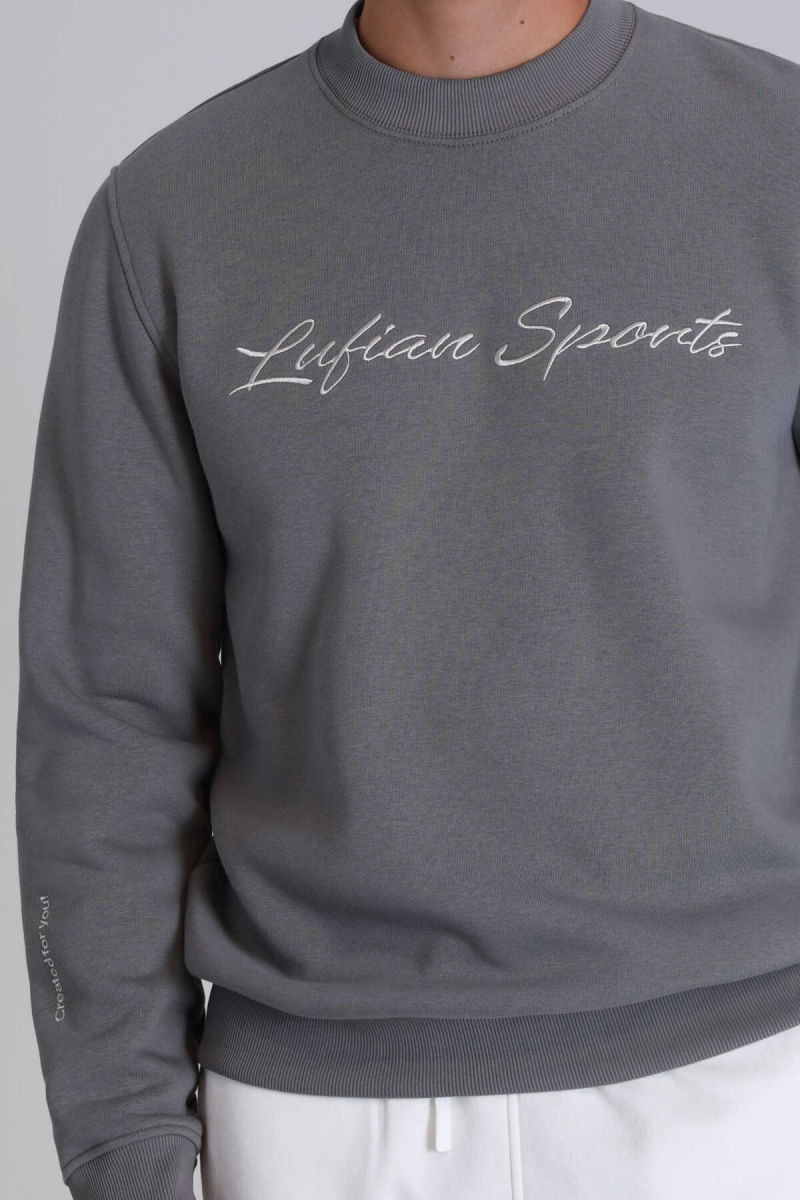 Lufian Erkek Loved Sweatshirt 112030137 Kum - 3