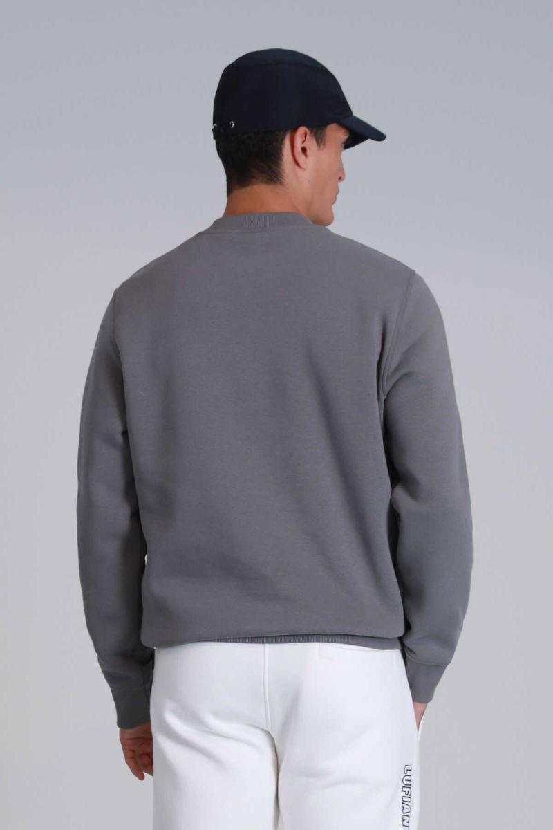 Lufian Erkek Loved Sweatshirt 112030137 Kum - 4