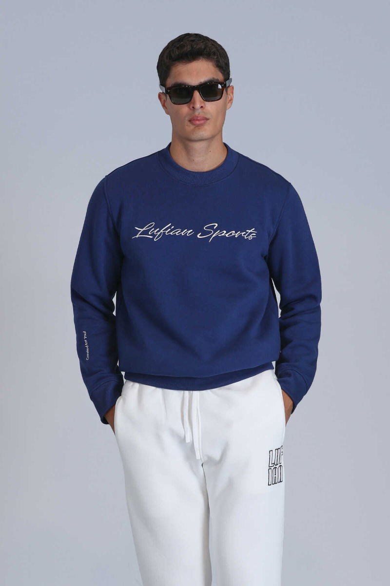 Lufian Erkek Loved Sweatshirt 112030137 Saks 