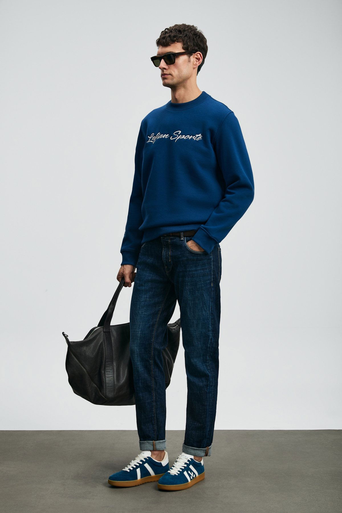 Lufian Erkek Loved Sweatshirt 112030170 Saks - 2