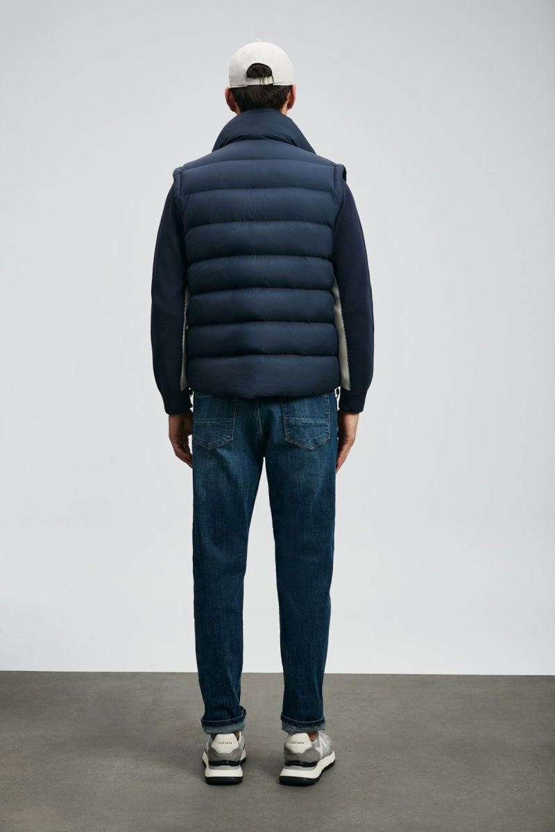 Lufian Erkek Lukas Spor Slim Fit Jean Pantolon 112200231 Mavi - 4