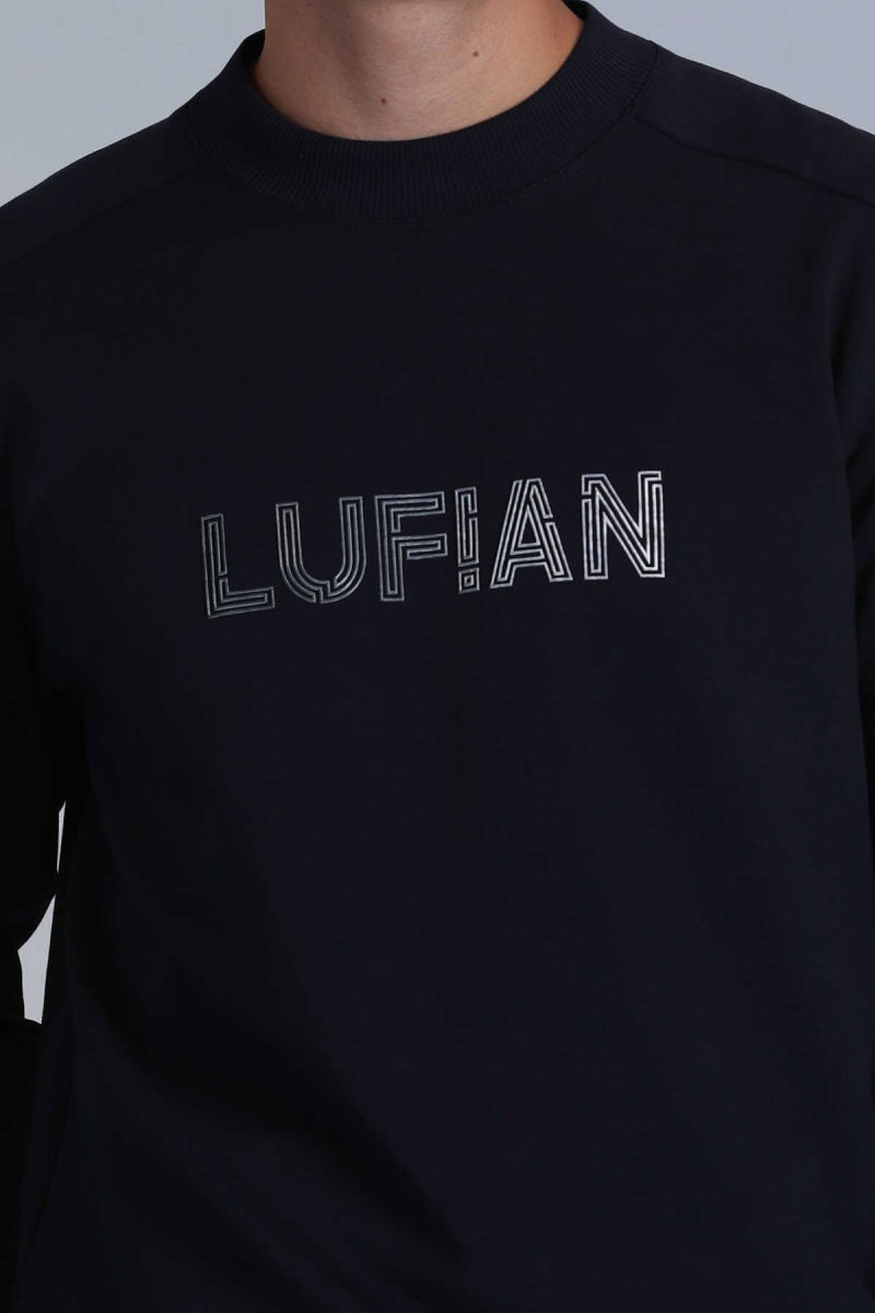 Lufian Erkek Luther Sweatshirt 112030145 Lacivert - 3