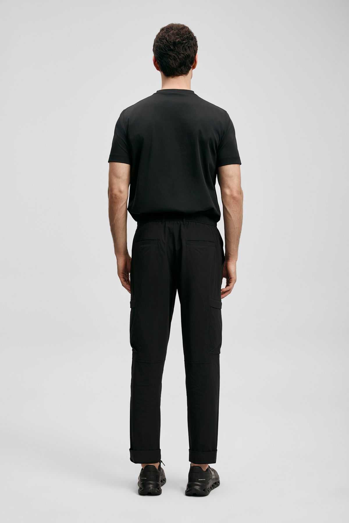 Lufian Erkek Marcus Modern Grafik T-Shirt 111020322 Siyah - 4